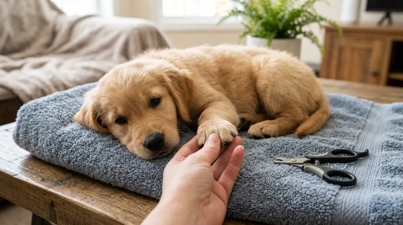 How to Trim Puppy Nails Without Stress?