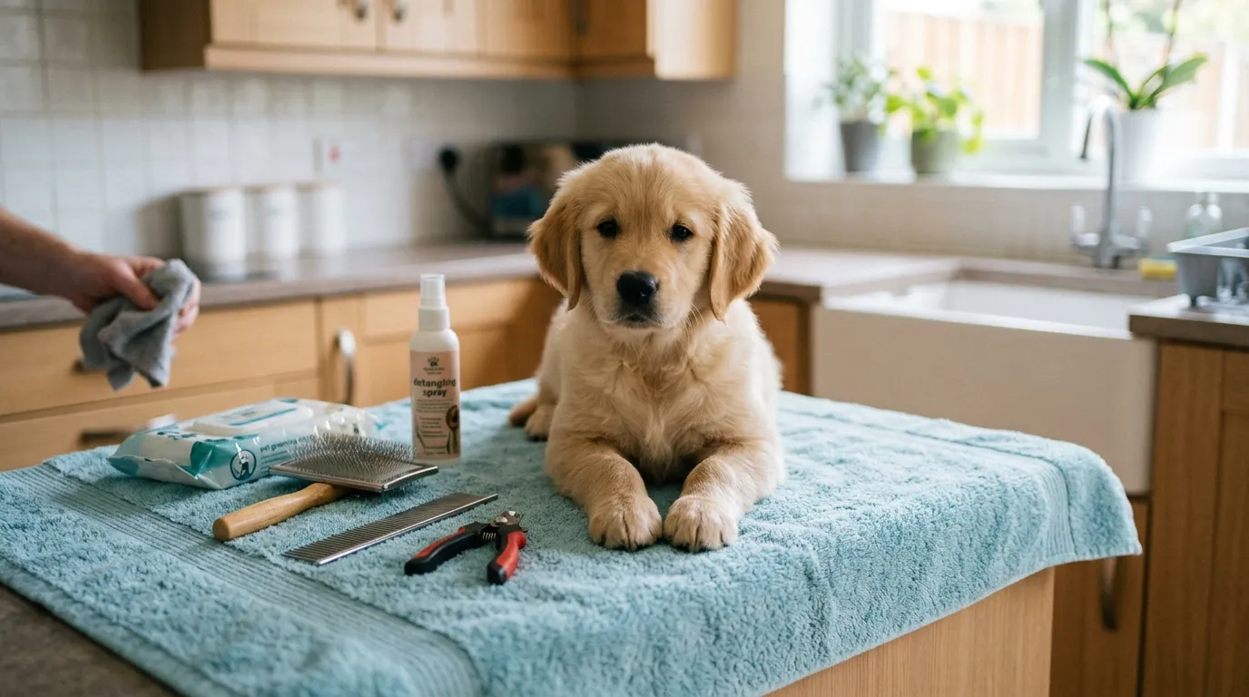 How to Start Grooming Your Puppy at Home?