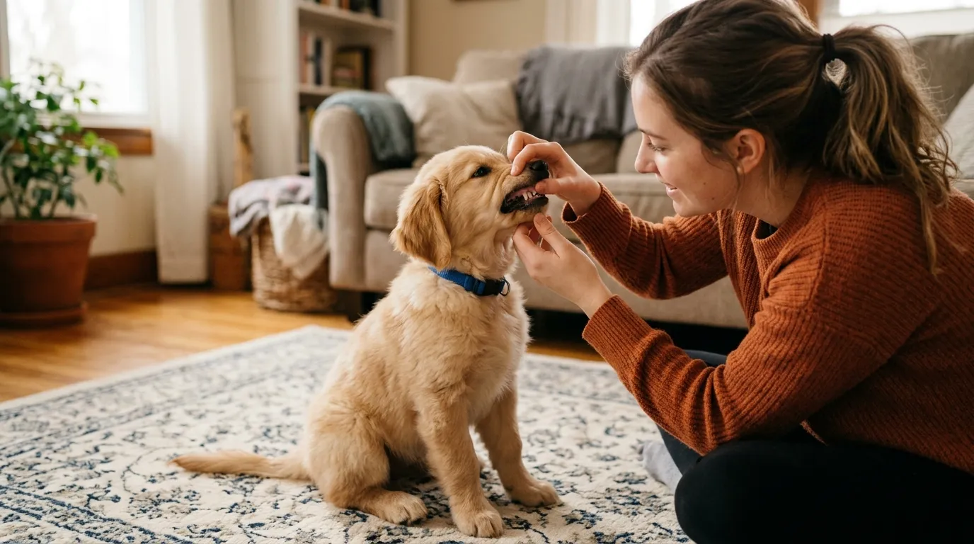How to Brush Puppy Teeth the Right Way?